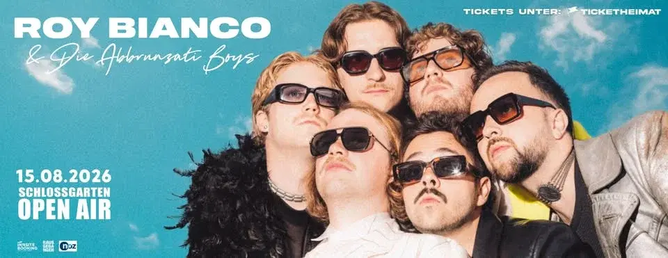 ROY BIANCO & DIE ABBRUNZATI BOYS • 15.08.2026 • Schlossgarten Open Air