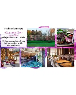Weekendkoncept för kvinnor mitt i livet; "Välj dig själv" Max 12 platser!