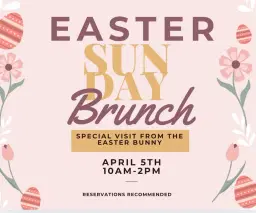 Easter brunch with the Easter Bunny