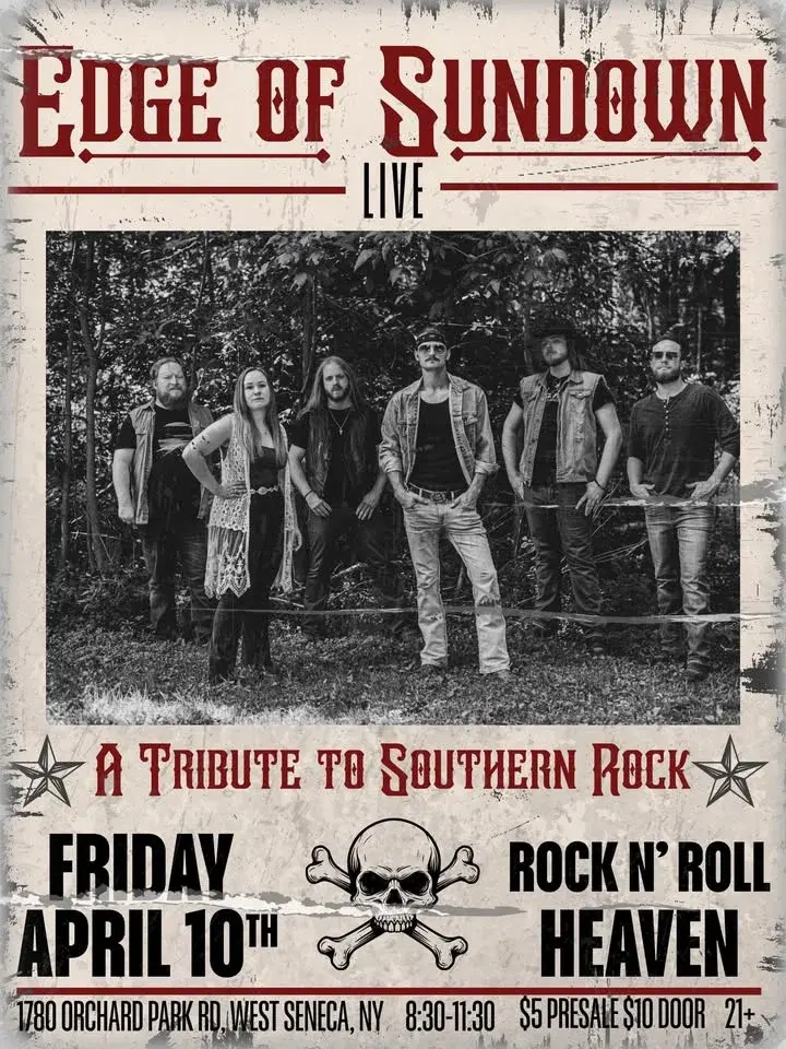 Edge of Sundown at Rock N’ Roll Heaven