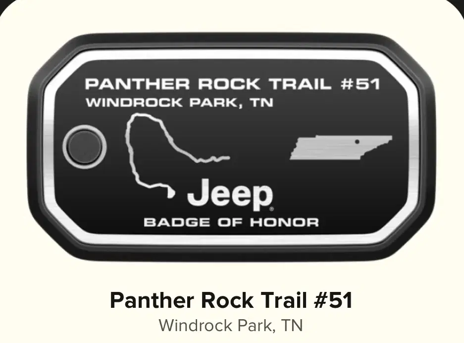 Jeep Boh ride PANTHER ROCK T51
