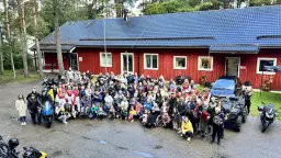 Suvegrill Haapsalu Hoolekandekeskuses ja Haiba lastekodus elavate laste ja noortega