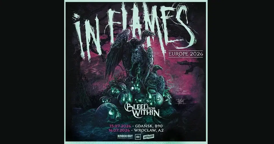 IN FLAMES | BLEED FROM WITHIN | 15.07.2026 | Gdańsk