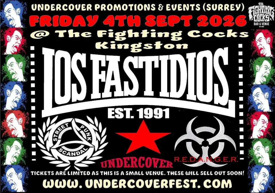 LOS FASTIDIOS and Guests Go “Undercover” in Kingston