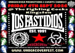 LOS FASTIDIOS and Guests Go “Undercover” in Kingston