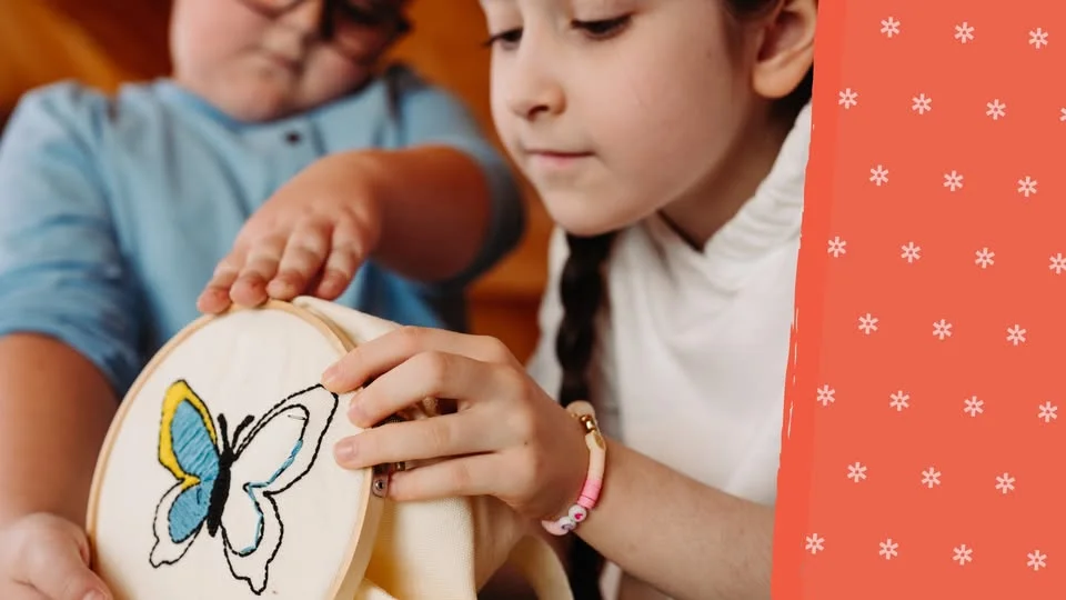 La forêt québécoise en broderie