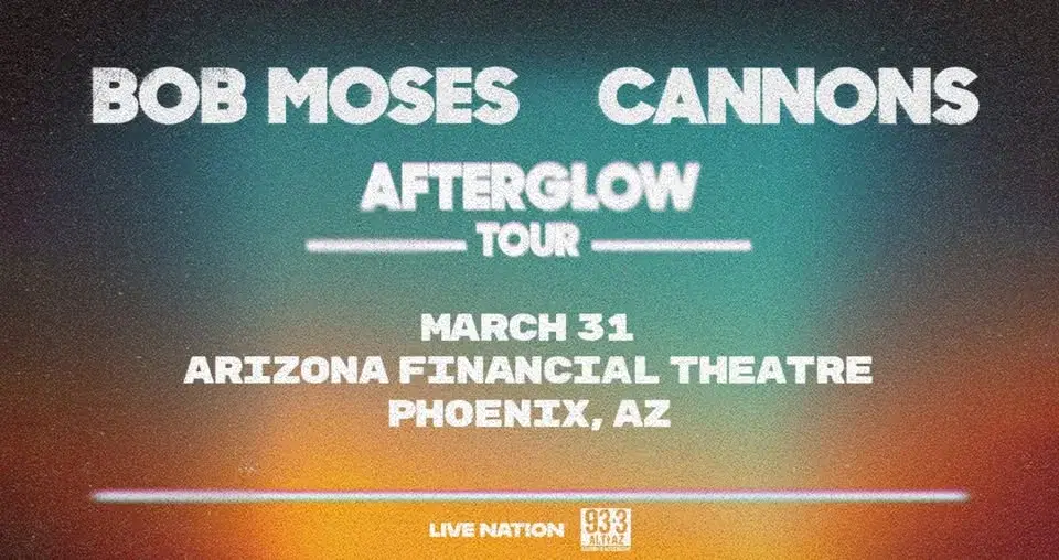Bob Moses & Cannons: Afterglow Tour