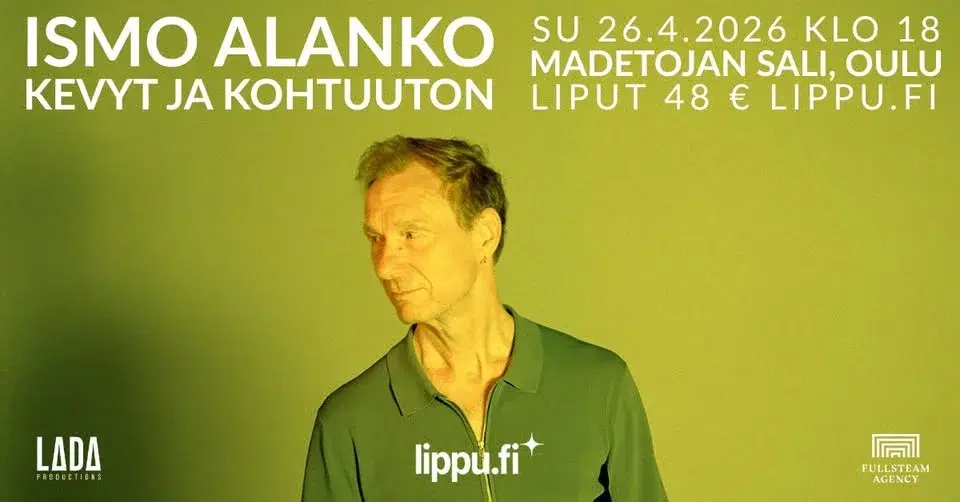 Ismo Alanko - Kevyt ja kohtuuton | Madetojan sali, Oulu