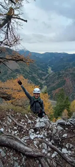 Stájer ferratás Majális (+rafting)