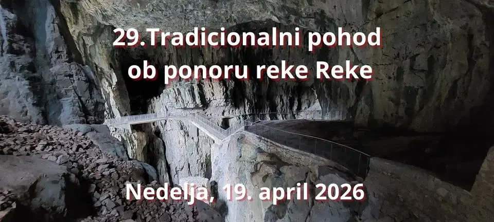29. Tradicionalni pohod ob ponoru reke Reke