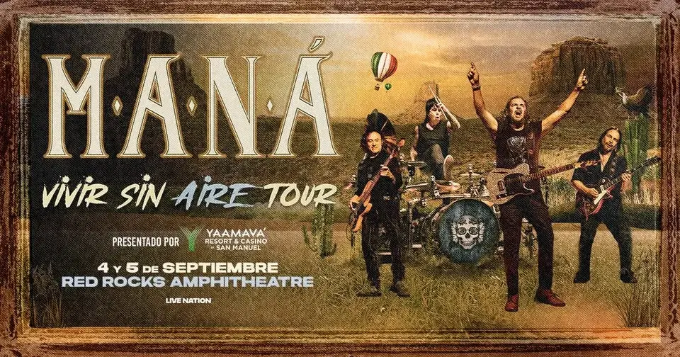 Maná: VIVIR SIN AIRE Tour