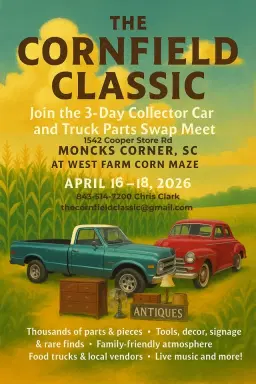The Cornfield Classic - Vintage, Antique, Car and Truck Parts Swap Meet