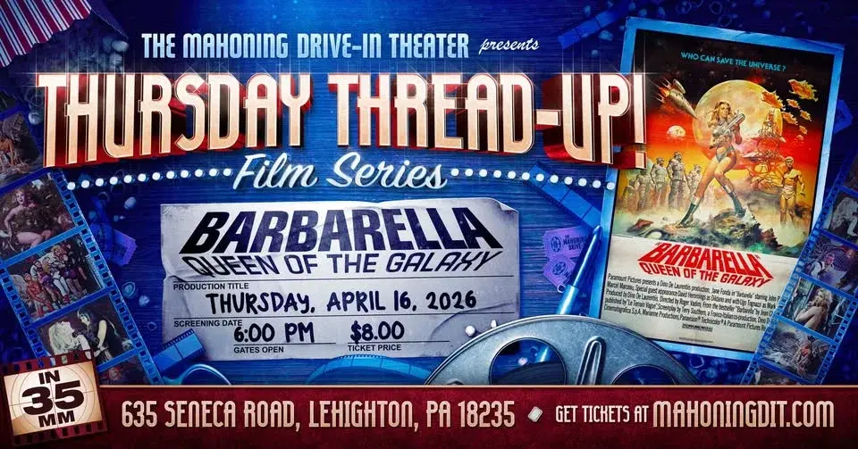 Thursday Thread-Up: BARBARELLA (on 35mm)
