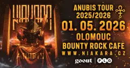 Anubis Tour 2025/2026 - Olomouc / Bounty Rock Cafe