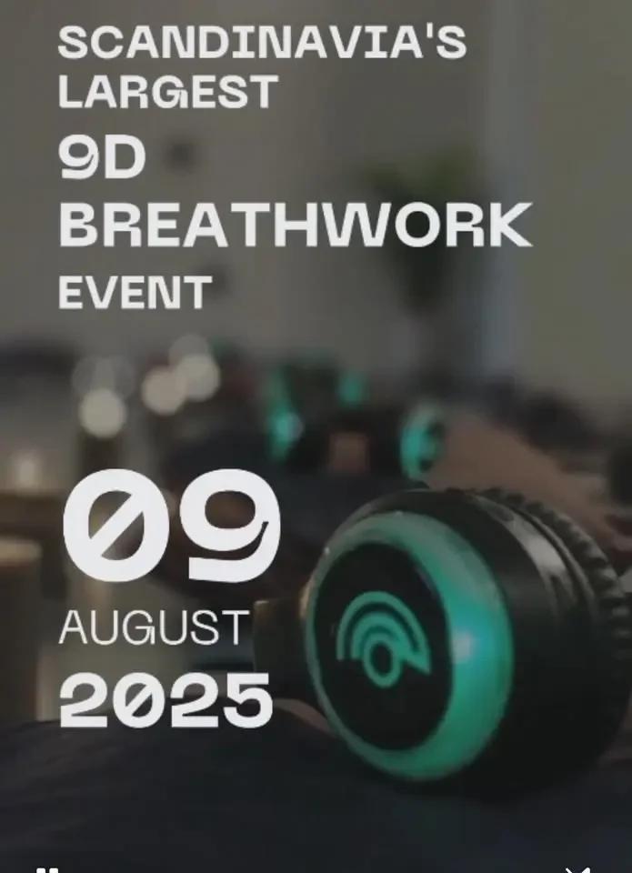 🧘 Skandinaviens största 9D BreathWork event!