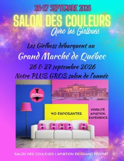 Le Salon des Couleurs avec les Girlboss