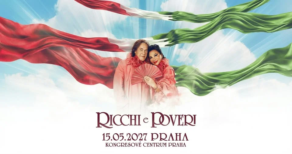 RICCHI E POVERI 2027 - legendární italské duo v Praze!