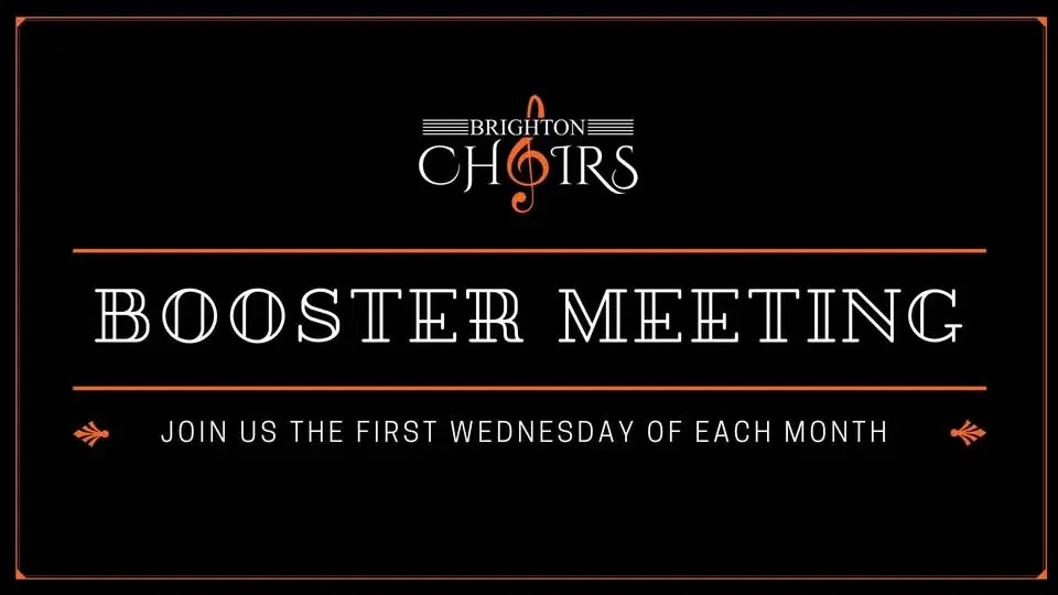 Brighton Choirs Boosters Meeting