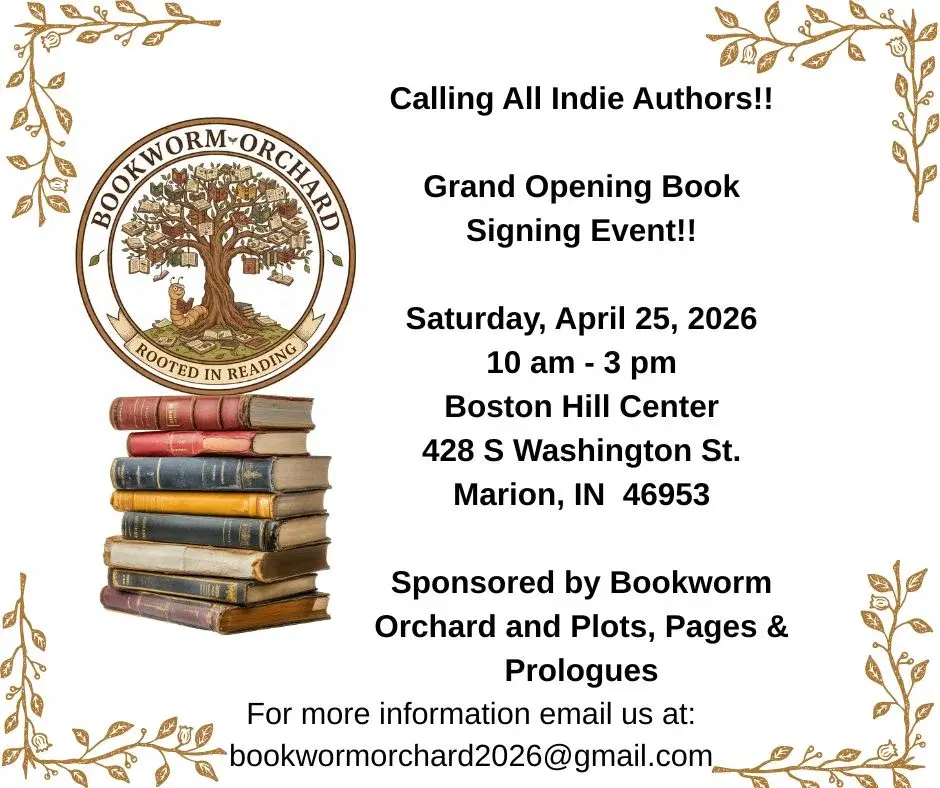 Bookworm Orchard Grand Opening & Author Event