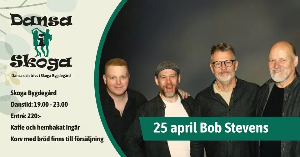 Bob Stevens i Skoga Bygdegård