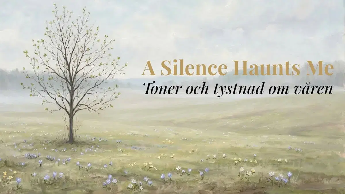 A Silence Haunts Me - Toner och tystnad om våren