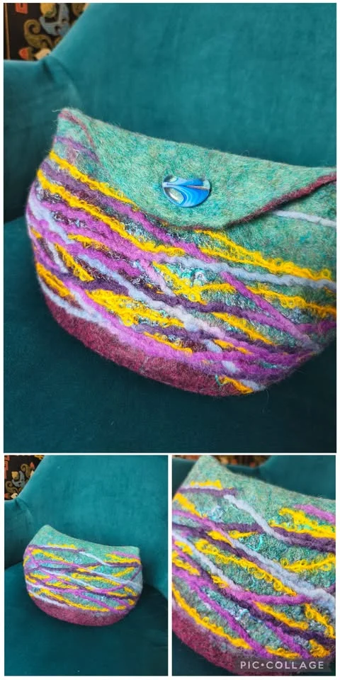 Wet Felted Bag/Bowl on a Ball Workshop