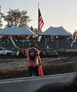 King & Queen of the Crater Bump n' Run Race with heats, Power Wheels