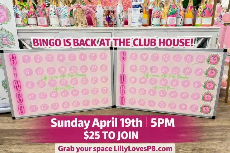 Bingo at the LLPB Clubhouse