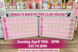 Bingo at the LLPB Clubhouse