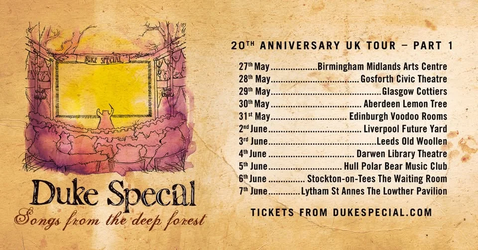 Glasgow Cottiers - Songs From The Deep Forest 20th Anniversary show