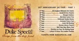 Glasgow Cottiers - Songs From The Deep Forest 20th Anniversary show