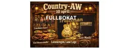 Country After Work med live-musik och linedance 10 april