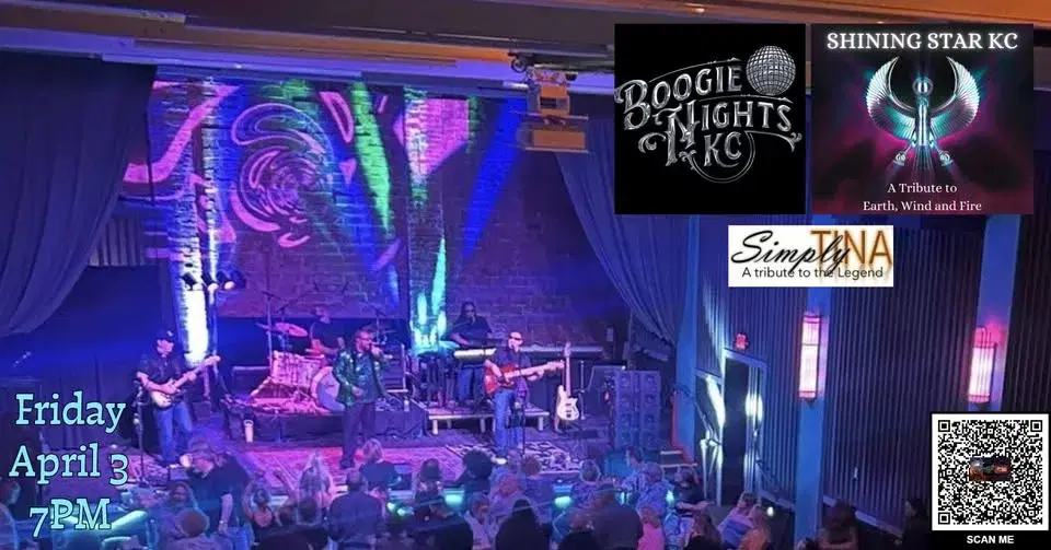 Boogie Nights KC✯Simply TINA✯Shining Star KC 70s & 80s Rock & Disco at Aztec Shawnee Theater