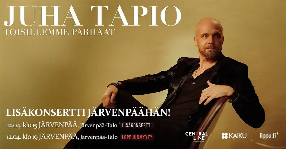 Juha Tapio: Toisillemme parhaat | Järvenpää