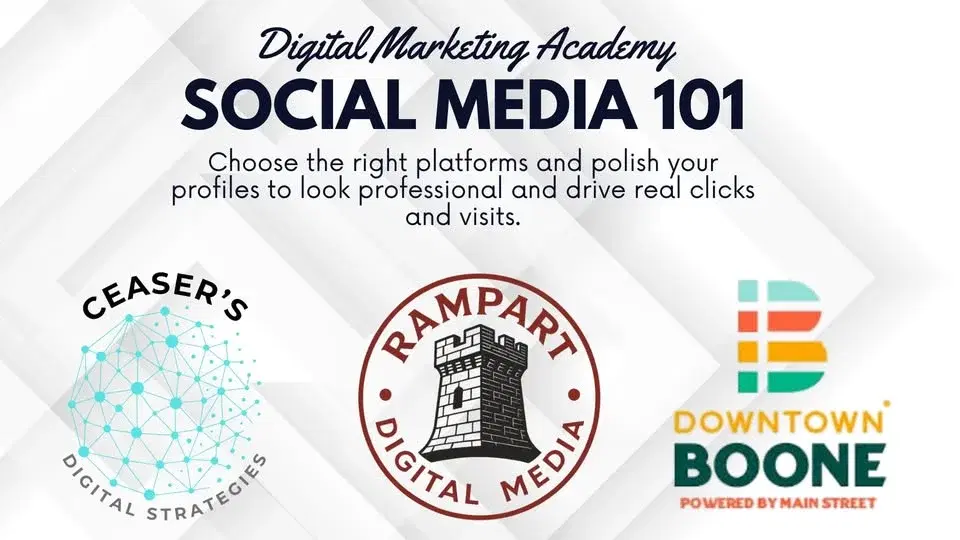 Social Media 101 w/ Downtown Boone