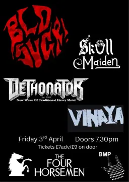 Bldsugr! Skull Maiden, Dethonator and Vinaya!