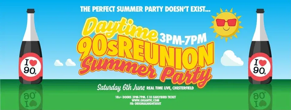 The return of the 90s Daytime Disco in Chesterfield!
