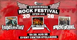 ERZGEBIRGER ROCK FESTIVAL – OPEN AIR | 29.08. | Stollberg