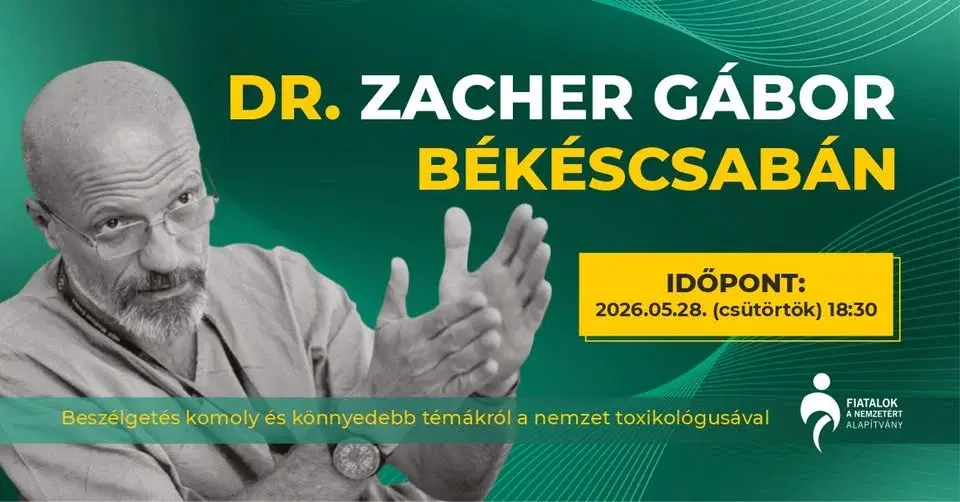 Dr. Zacher Gábor Békéscsabán