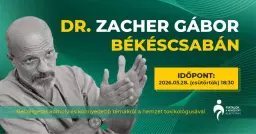 Dr. Zacher Gábor Békéscsabán