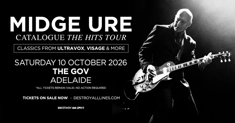 Midge Ure // Adelaide // Catalogue đđ©đŠ đđȘđ”đŽ Tour // The Gov