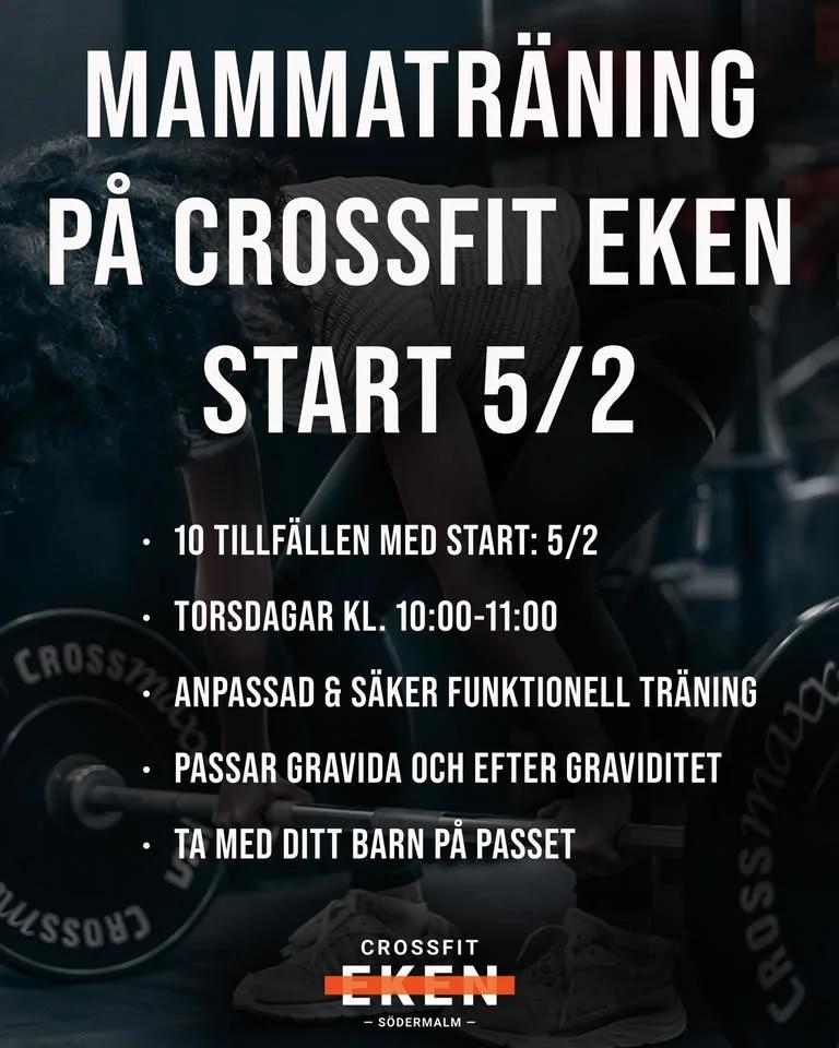 Mamma/Pappaträning på CrossFit Eken