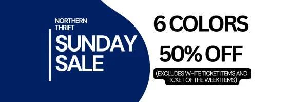 SUNDAY SALE