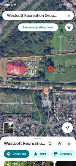 Westcott recreation ground litter pick