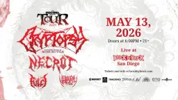 The Decibel Magazine Tour: Cryptopsy with special guests