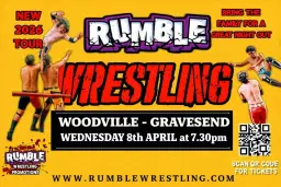 Rumble Wrestling at The Woodville - GRAVESEND'S GOLDEN GRAPPLER TROPHY