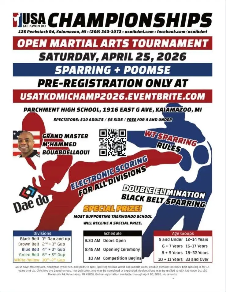 Master MHammad's USA Tae Kwon Do Championships 2026