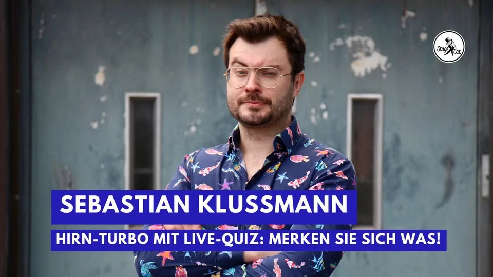 Sebastian Klussmann "Merken Sie sich was!" | 27.09.26 | Gießen