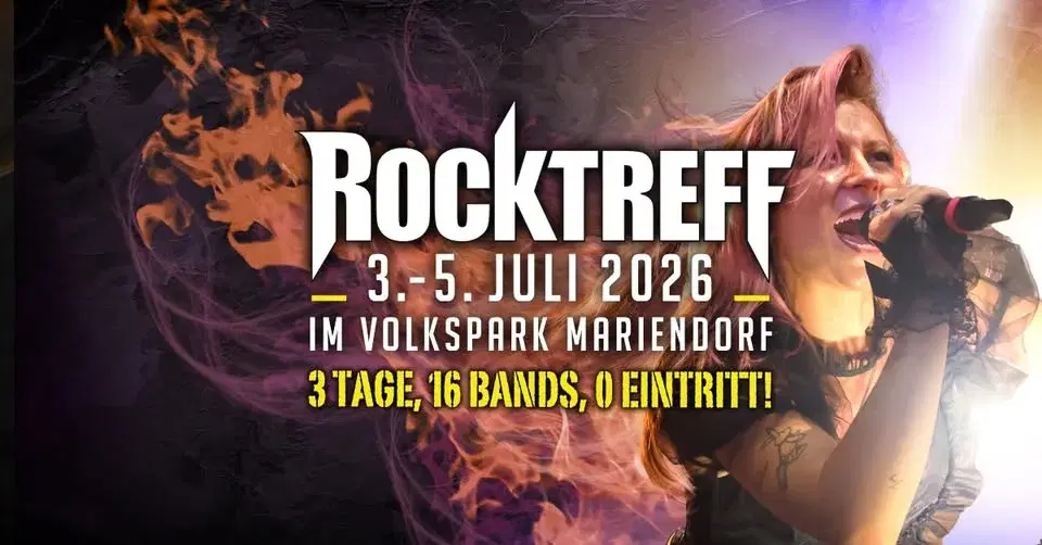ROCKTREFF Open Air Festival 2026 - Eintritt frei!