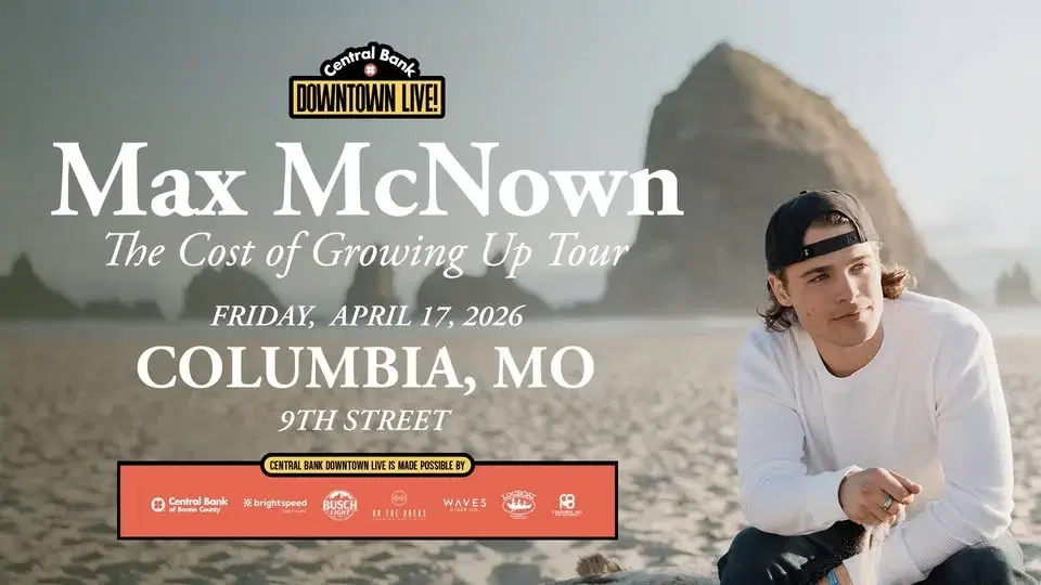 Max McNown - Central Bank Downtown Live on 9th Street